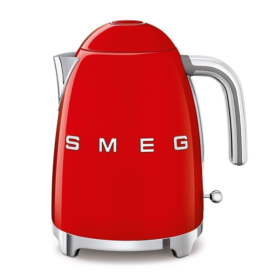 Smeg KLF03RDEU Elektrisk Vattenkokare 1,7 L Röd