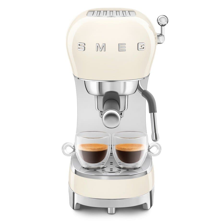 Smeg ECF02CREU Espressomaskin Cream