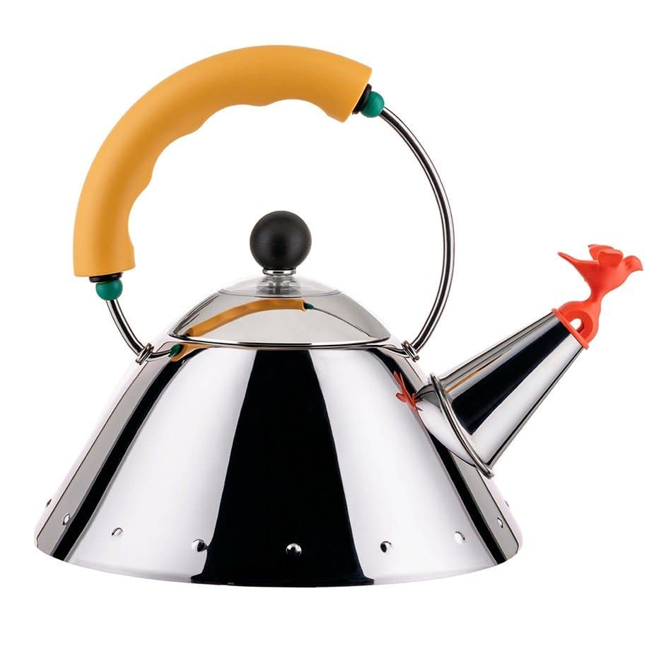 Alessi 9093 Vattenkokare 1 L Gul