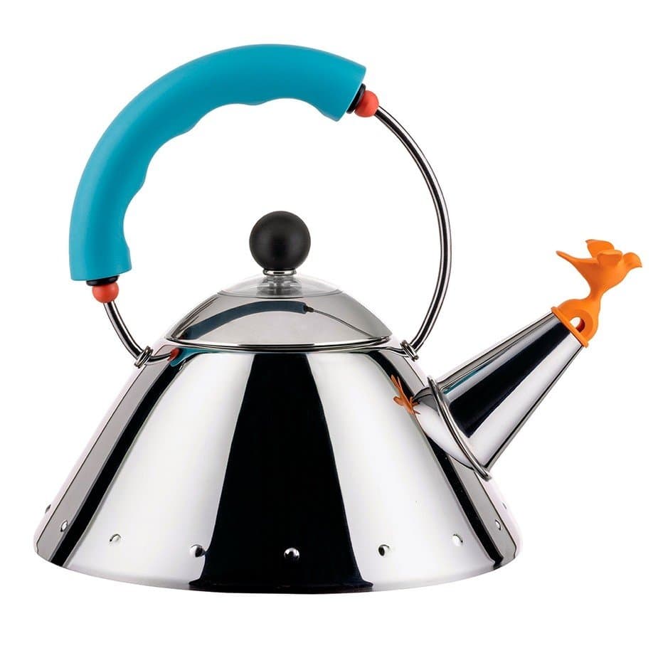 Alessi 9093 Vattenkokare 1 L Blå