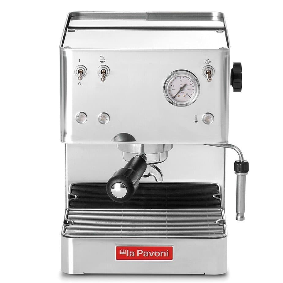 La Pavoni New Casa Bar Steel LPMCBS01EU Espressomaskin