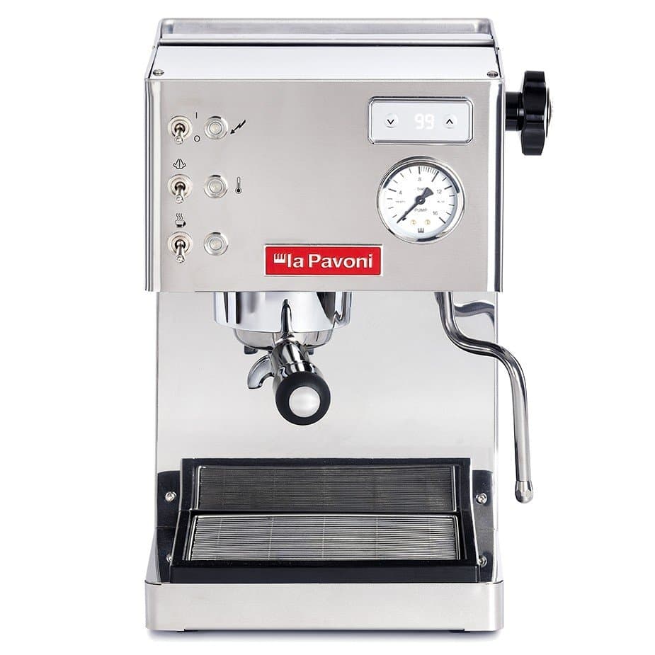 La Pavoni Casa Bar PID Stål LPMCBS02EU Espressomaskin