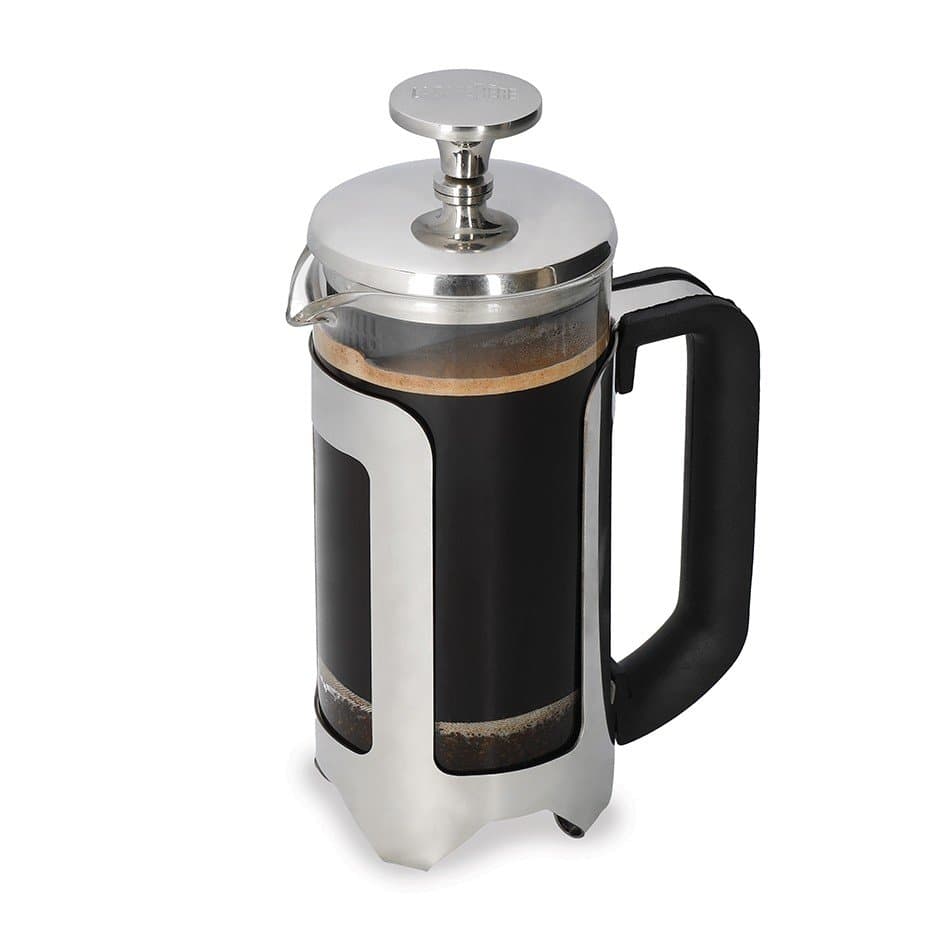 La Cafetière Roma 3-kopps tryckkanna i rostfritt stål