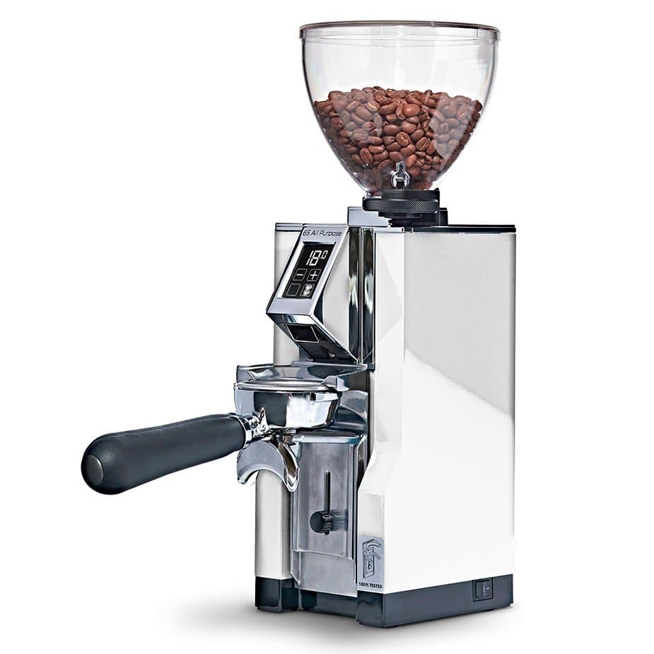 Eureka Mignon Libra 65 Krom/Vit Espressokvarn