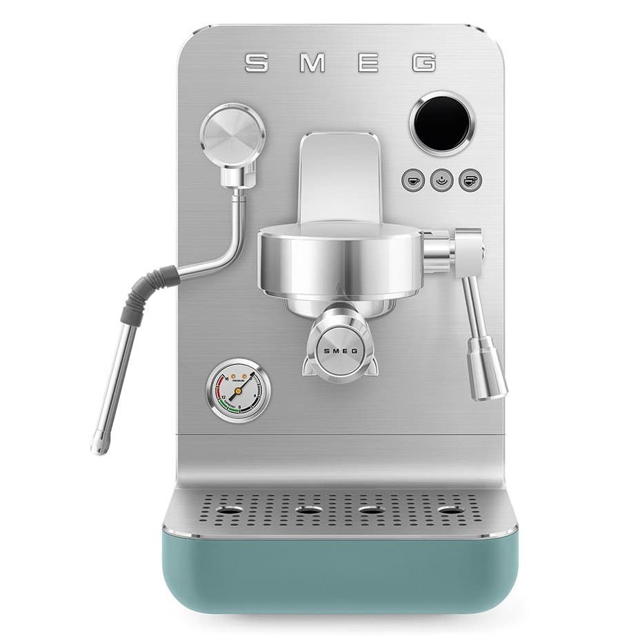 Smeg EMC02EGMEU Minipro Halvautomatisk espressomaskin Emerald Green