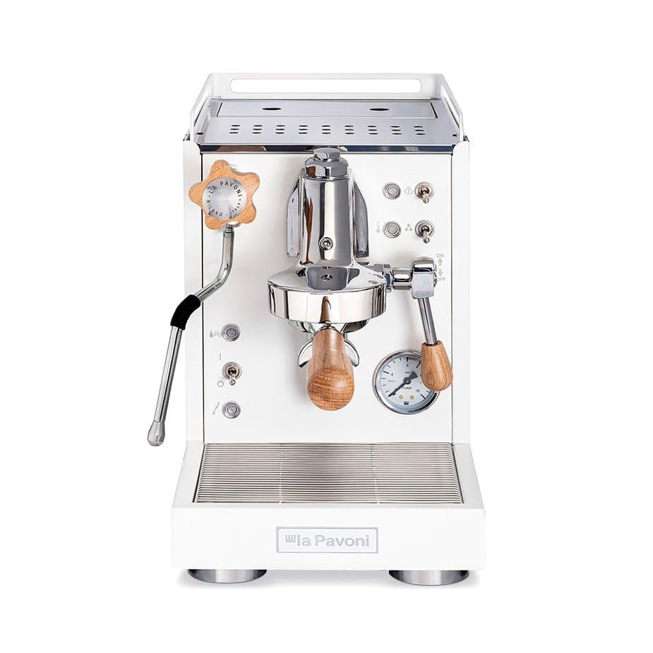 La Pavoni Mini Cellini White LPSMCW01EU Espressomaskin