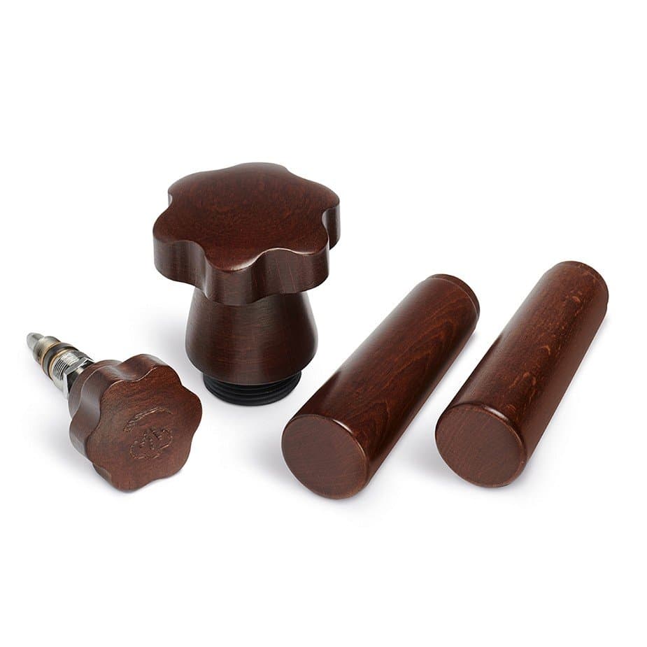 La Pavoni Trähandtag för espressomaskiner med spak Brun LPAHANLWO01