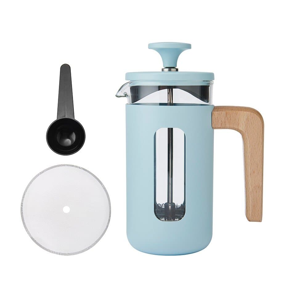 La Cafetière Pisa 3 Cup Presskanna Himmelsblå