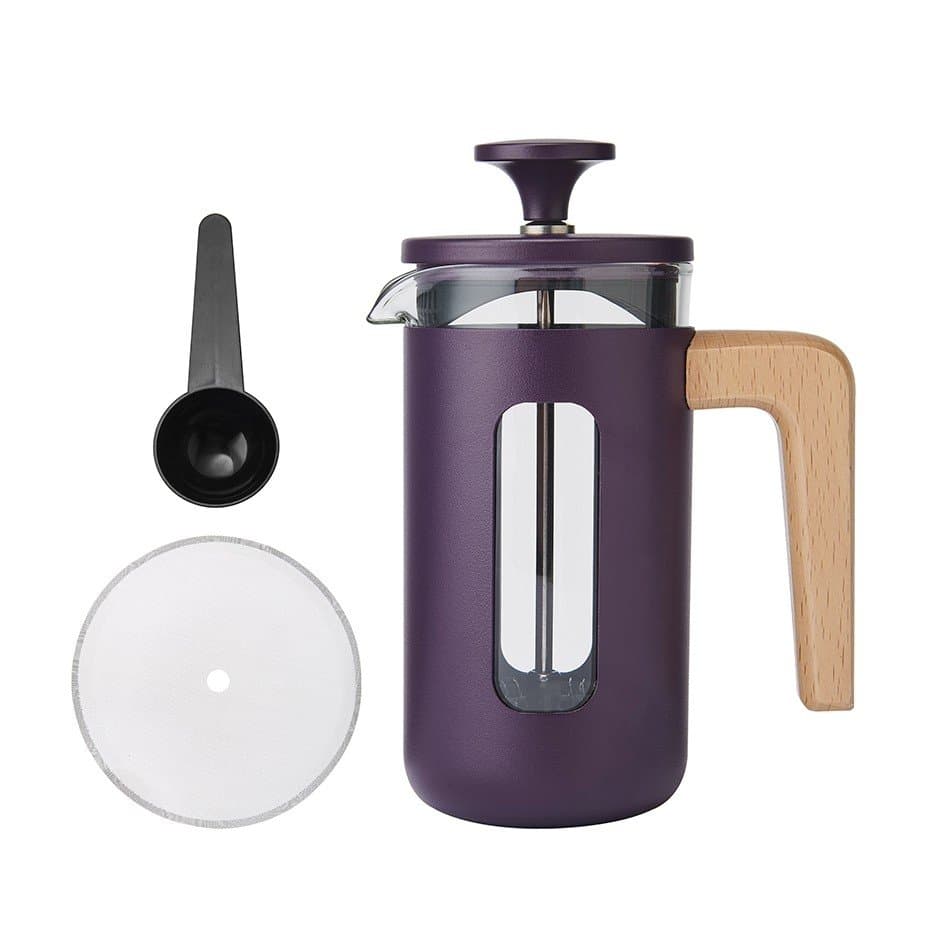 La Cafetière Pisa 3 kopp presskanna Lila