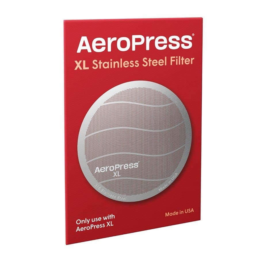 Aeropress XL återanvändbart filter i rostfritt stål