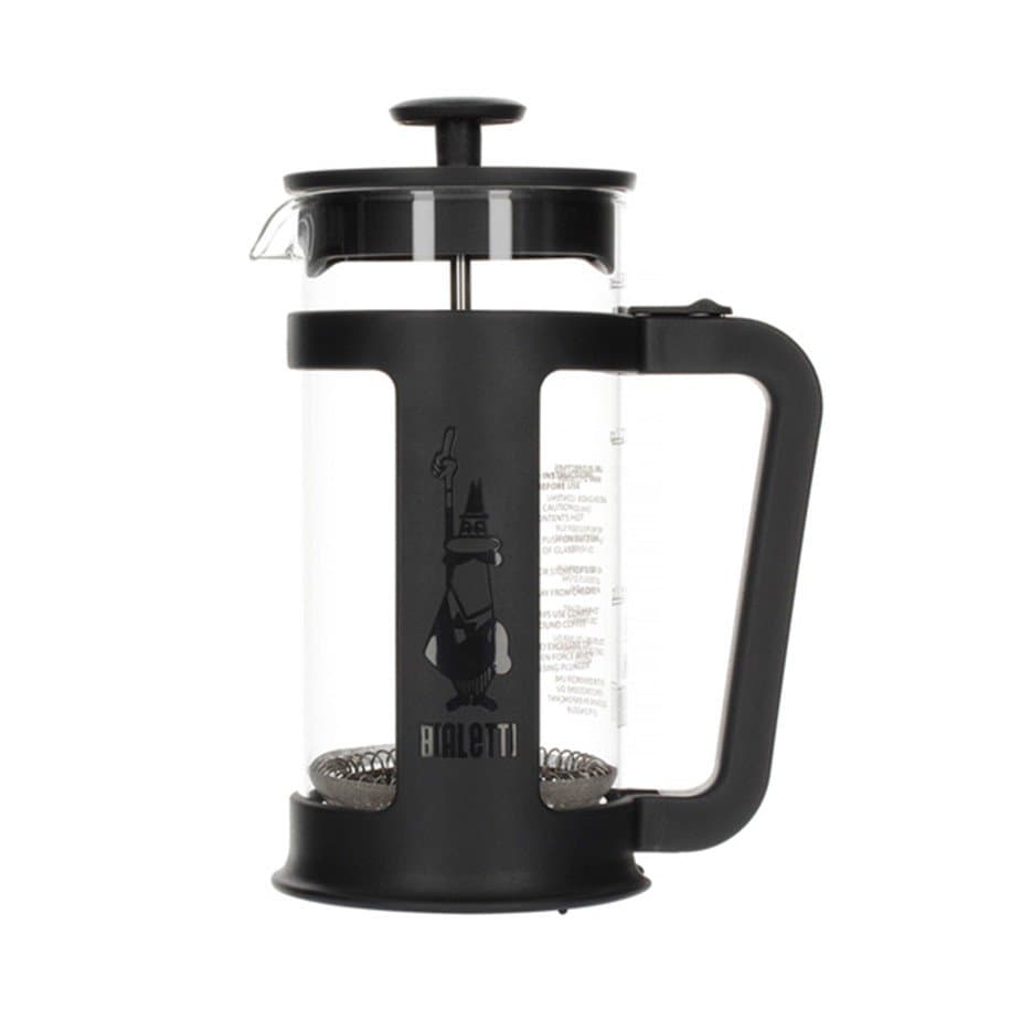 Bialetti Smart 3-kopps presskanna svart