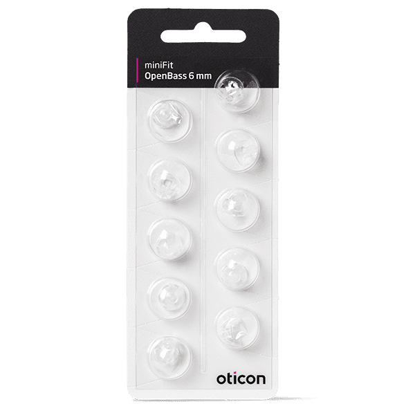 Oticon miniFit OpenBass 6mm