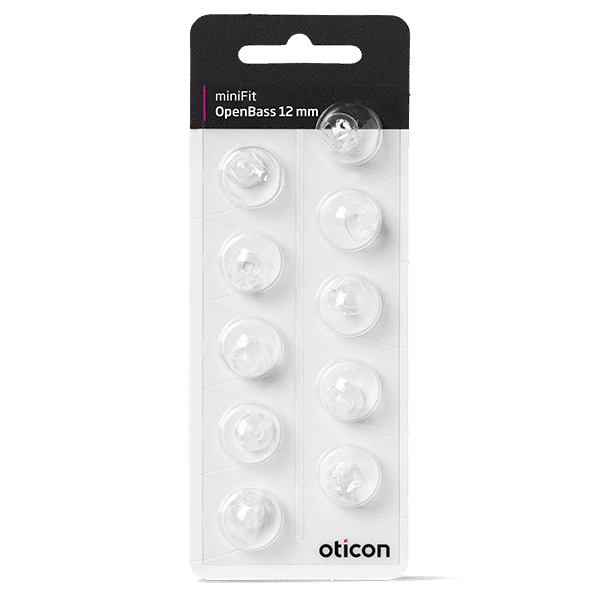 Oticon miniFit OpenBass 12mm