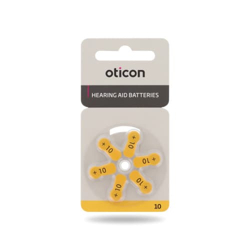Oticon 10 batteri
