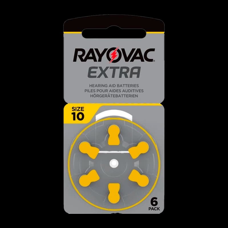 Rayovac 10 hörapparatsbatterier