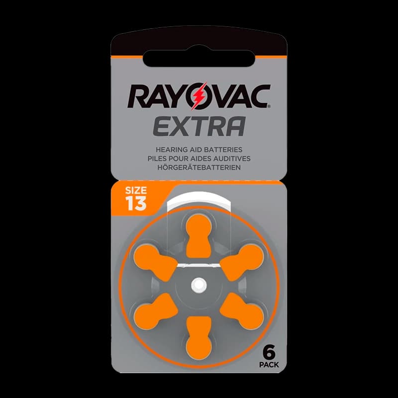 Rayovac 13 hörapparatsbatterier