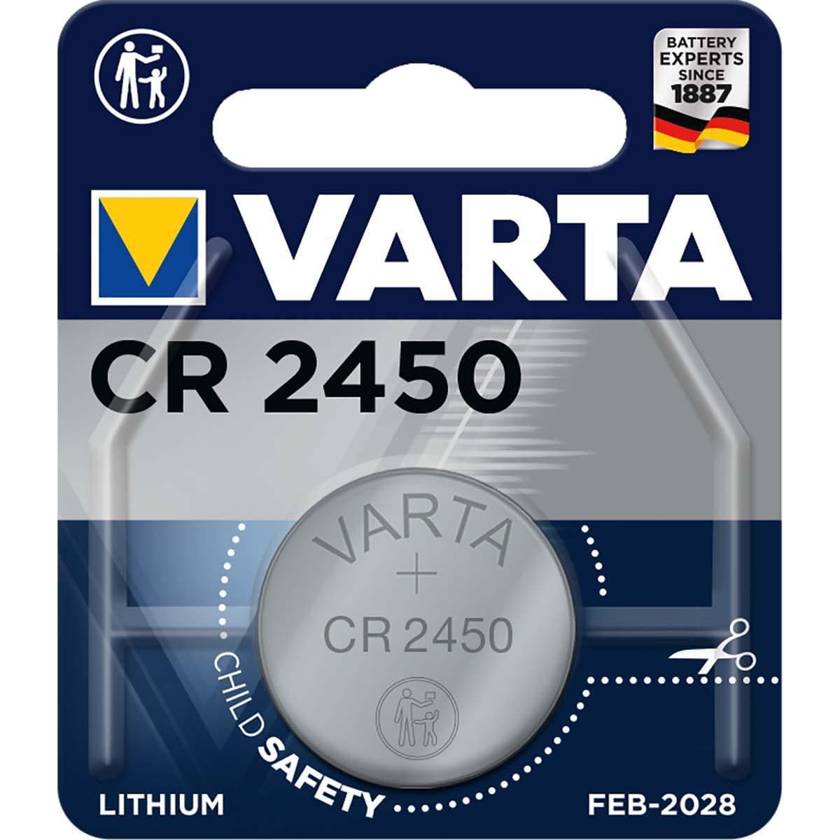 CR2450 Knappcellsbatteri
