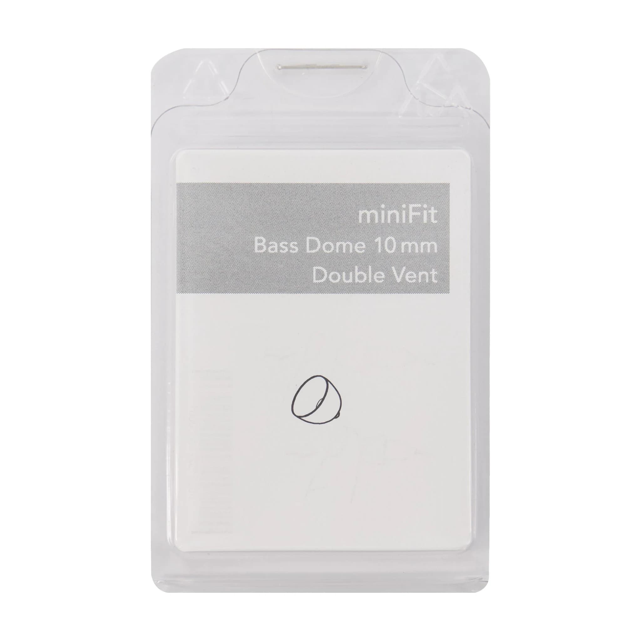 Bernafon MiniFit Bass Dome Double Vent 10 mm