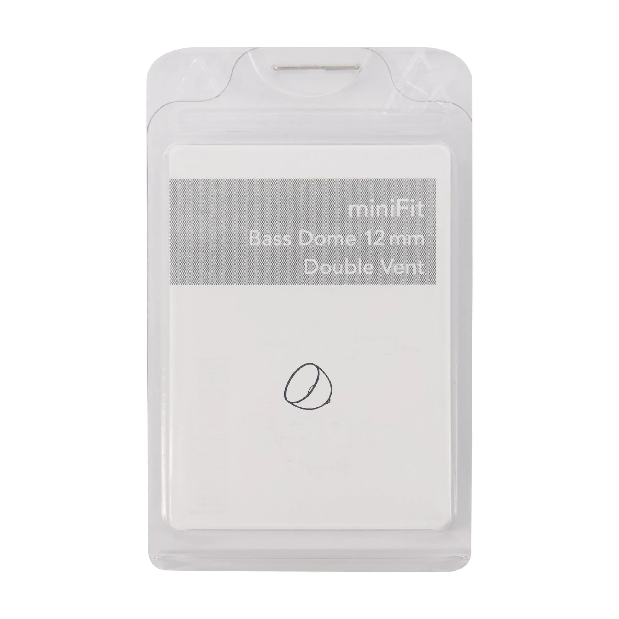 Bernafon MiniFit Bass Dome Double Vent 12 mm