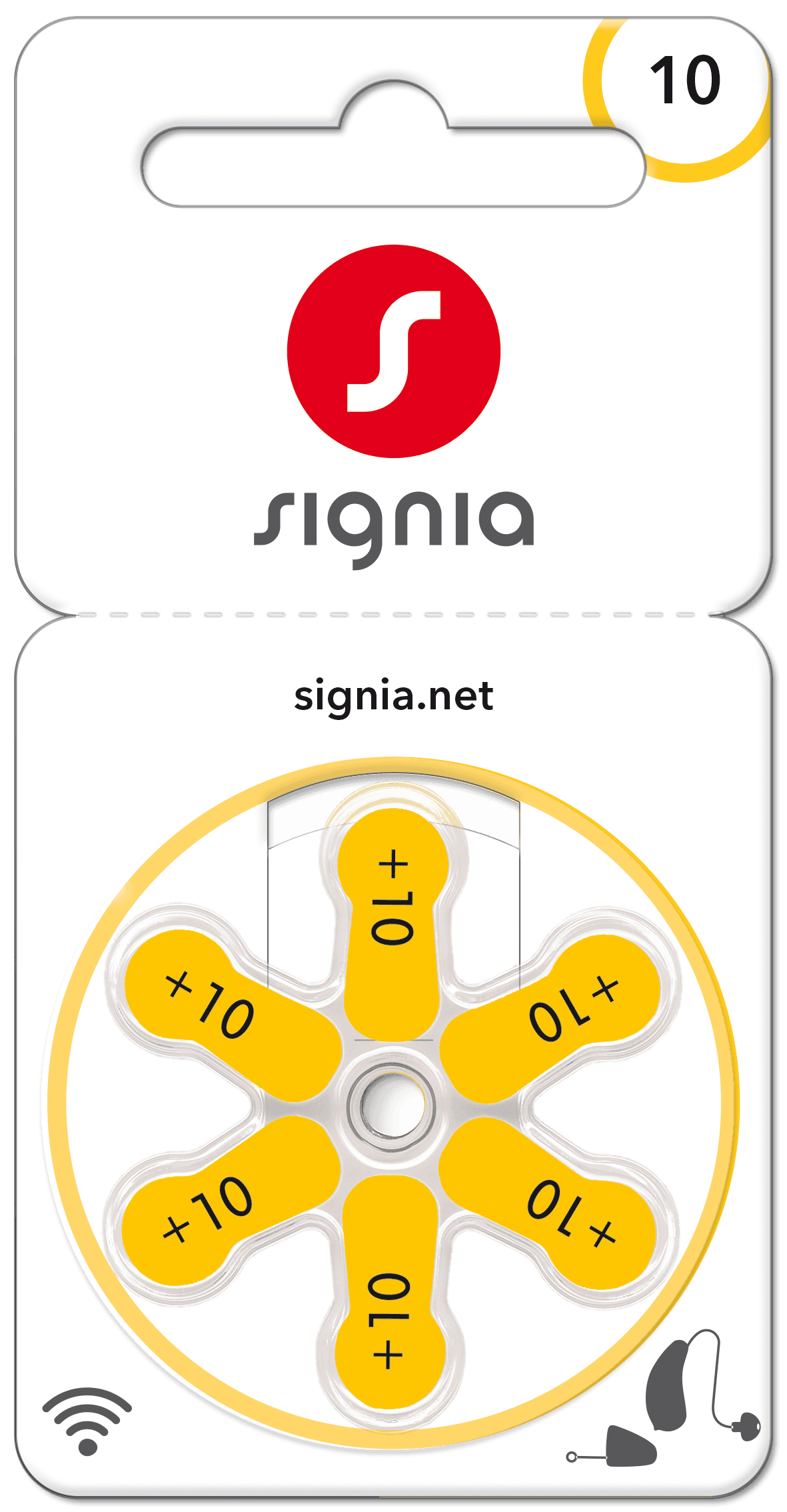 Signia 10 Batteri