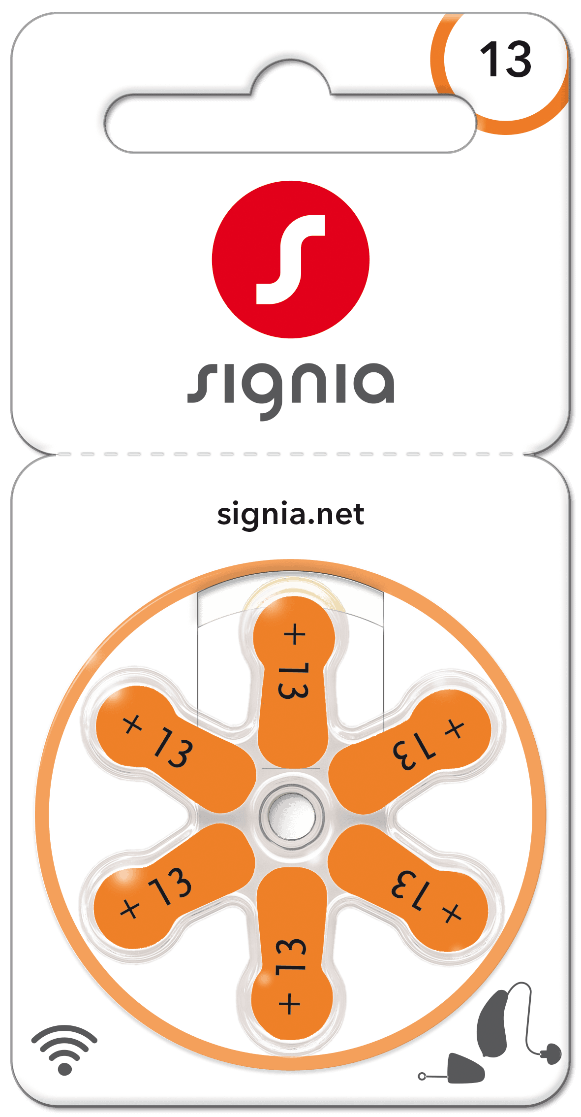 Signia 13 Batteri
