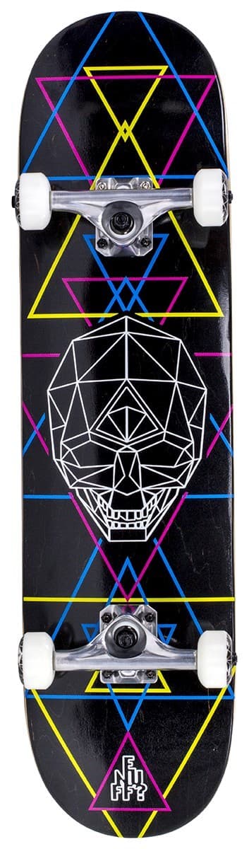 Enuff Geo Skull Complete - CMYK - 8" x 32"