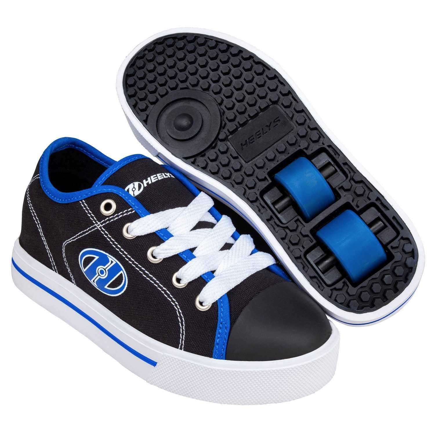 Heelys Classic X2 Skate Shoe Black/Vit/Blå