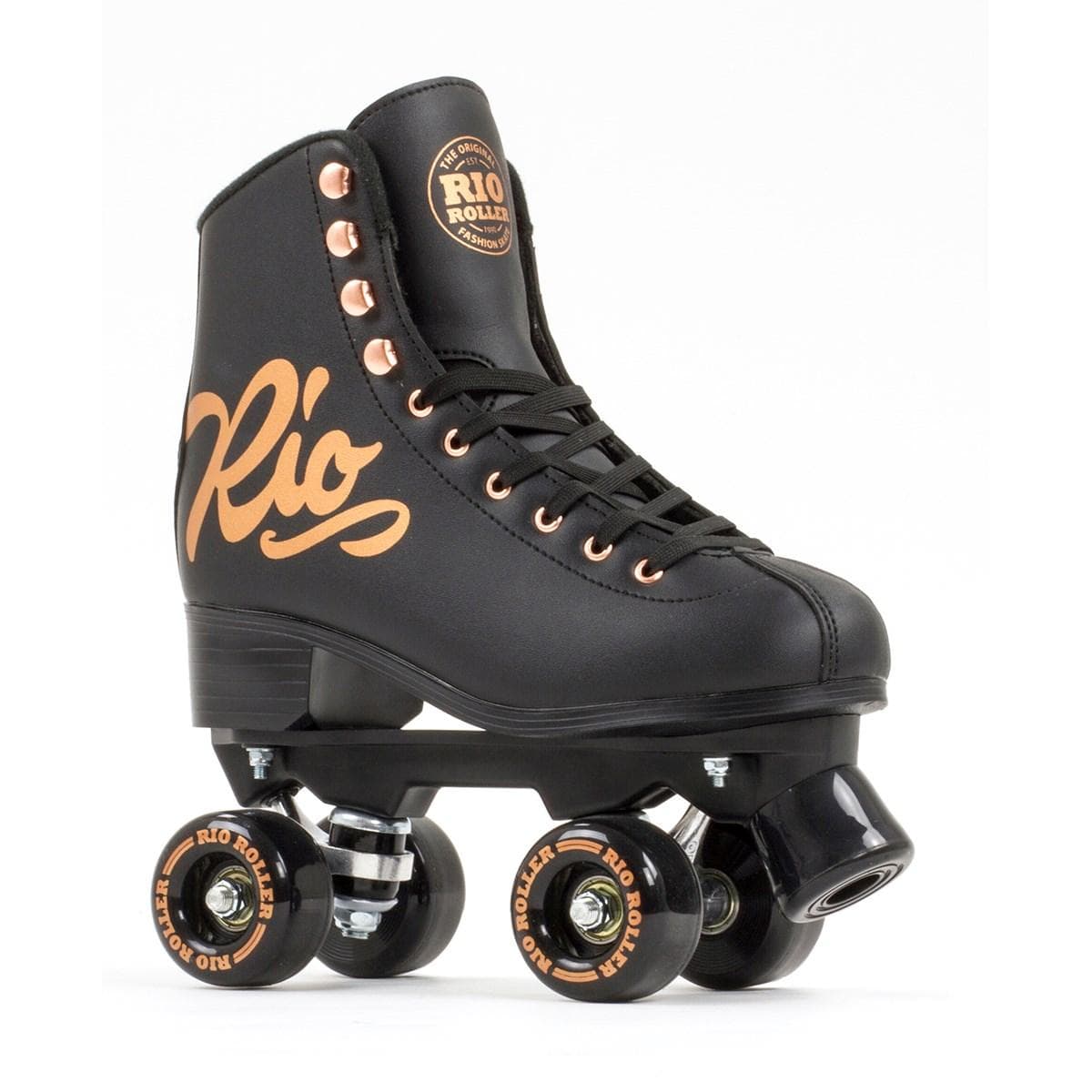 Rio Roller Side By Side Rullskridskor Rose Svart