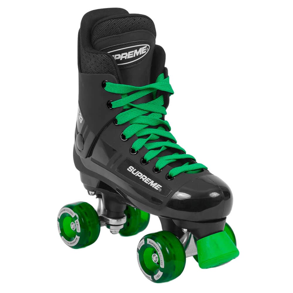 Supreme Turbo 33 Nylon Side-by-Side Rullskridsko Svart/Mörkgrön