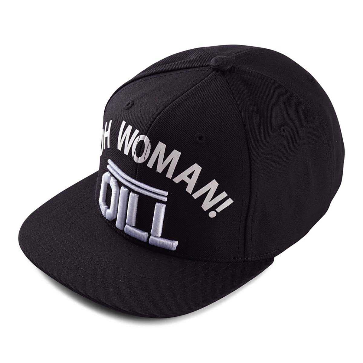 Oill Snapback Woman Max Cap Black
