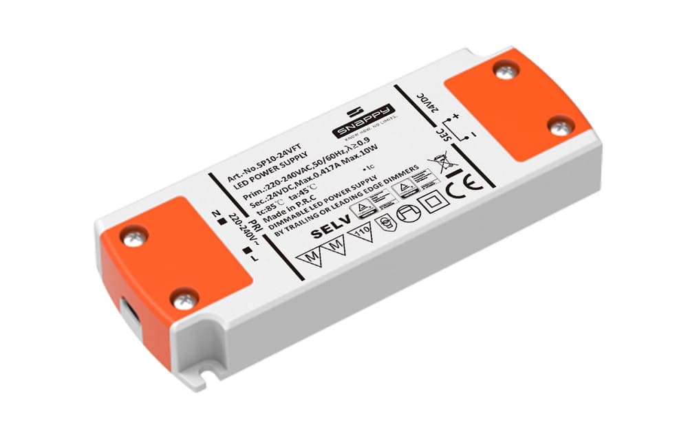 Snappy Kvalitets Dæmpbar LED Driver 230V Til 12V - 10 Watt