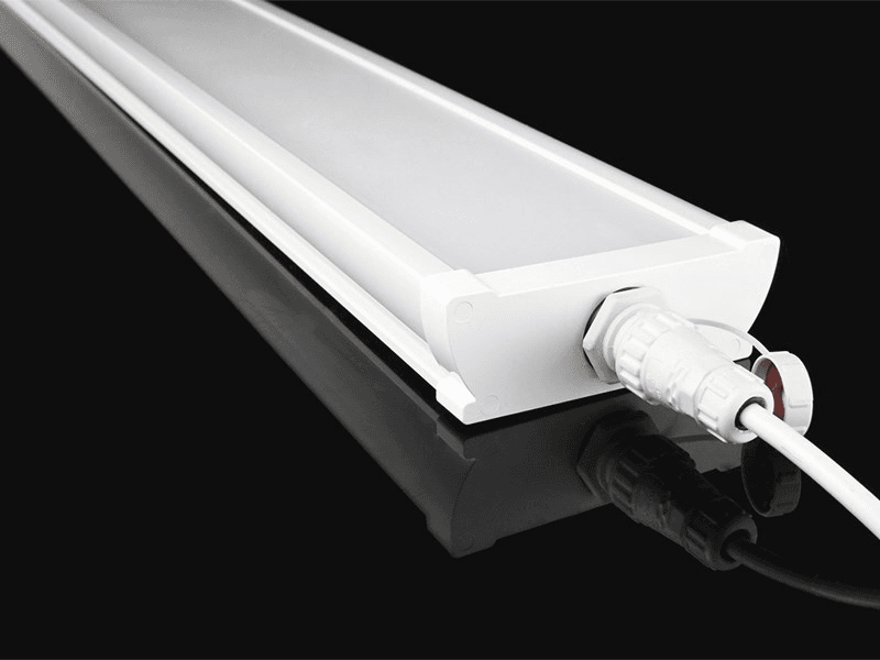 High-Lux LED armatur 35W 3500Lm 4000K gennemfortrådet - 150 cm.