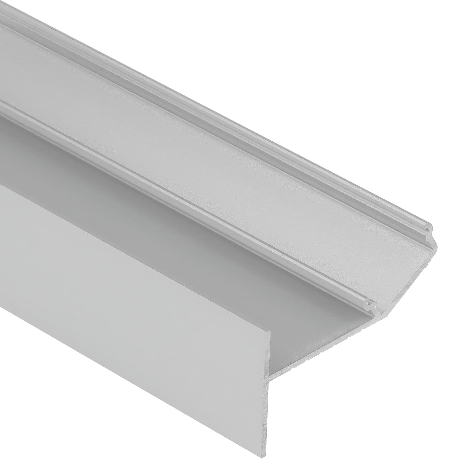 GLOW12 UP nedhængt loft-profil til LED strip - 2 meter