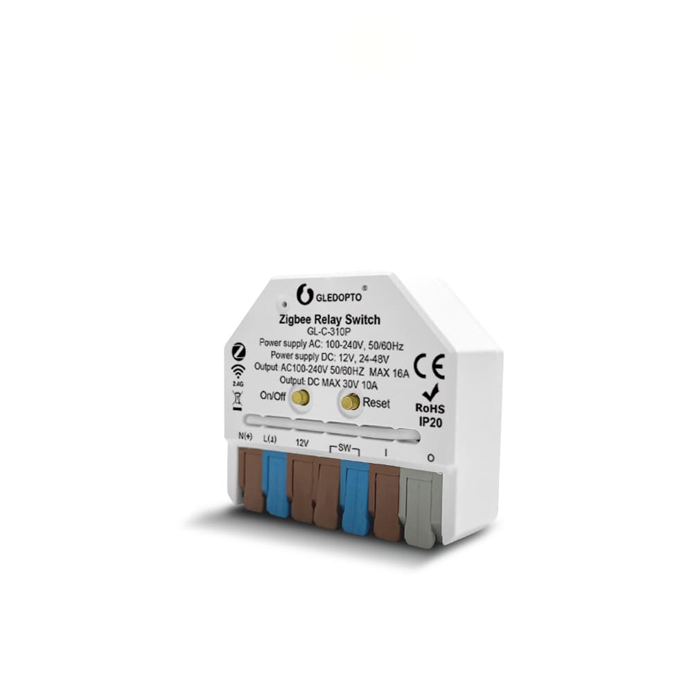 PRO Mini ZigBee LED Relæ Switch 230V (5-200W) - Philips HUE Kompatibel