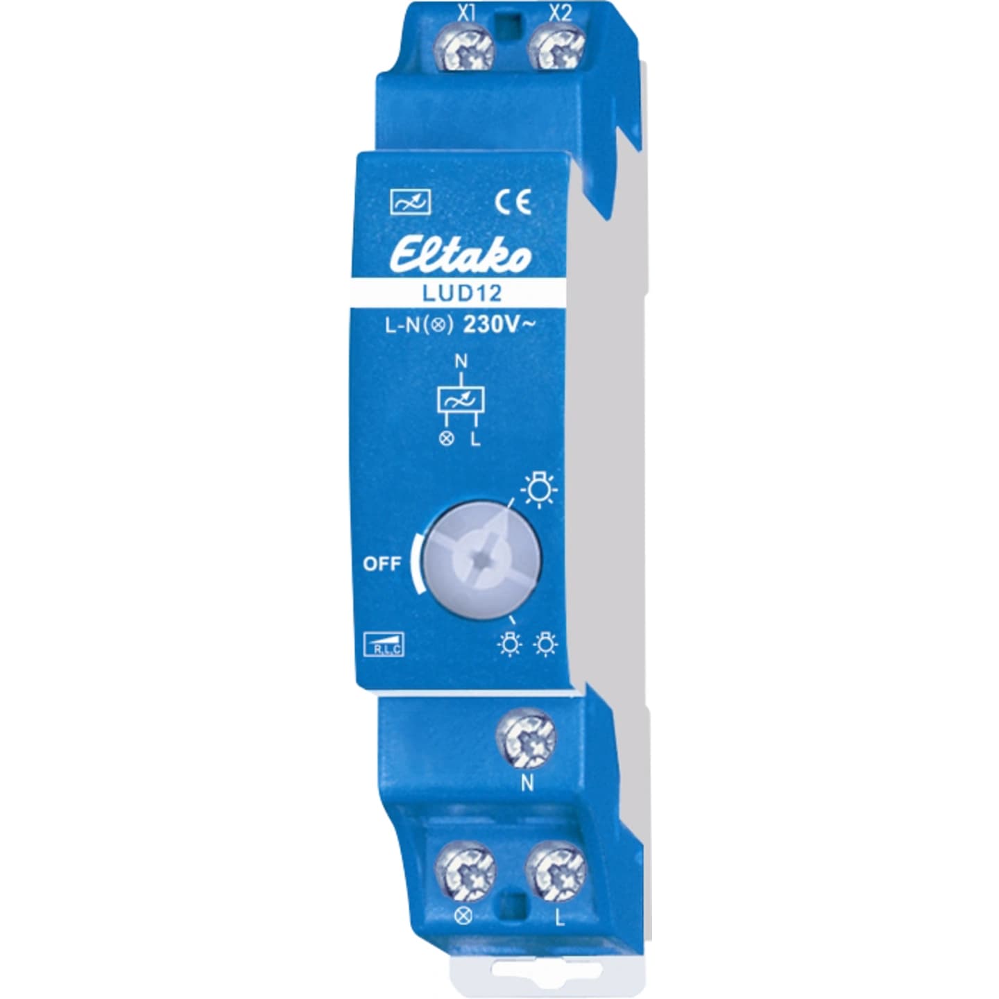 Eltako LED Lysdæmper Udvidelsesmodul, 0-400W, 230V (LUD12-230V)