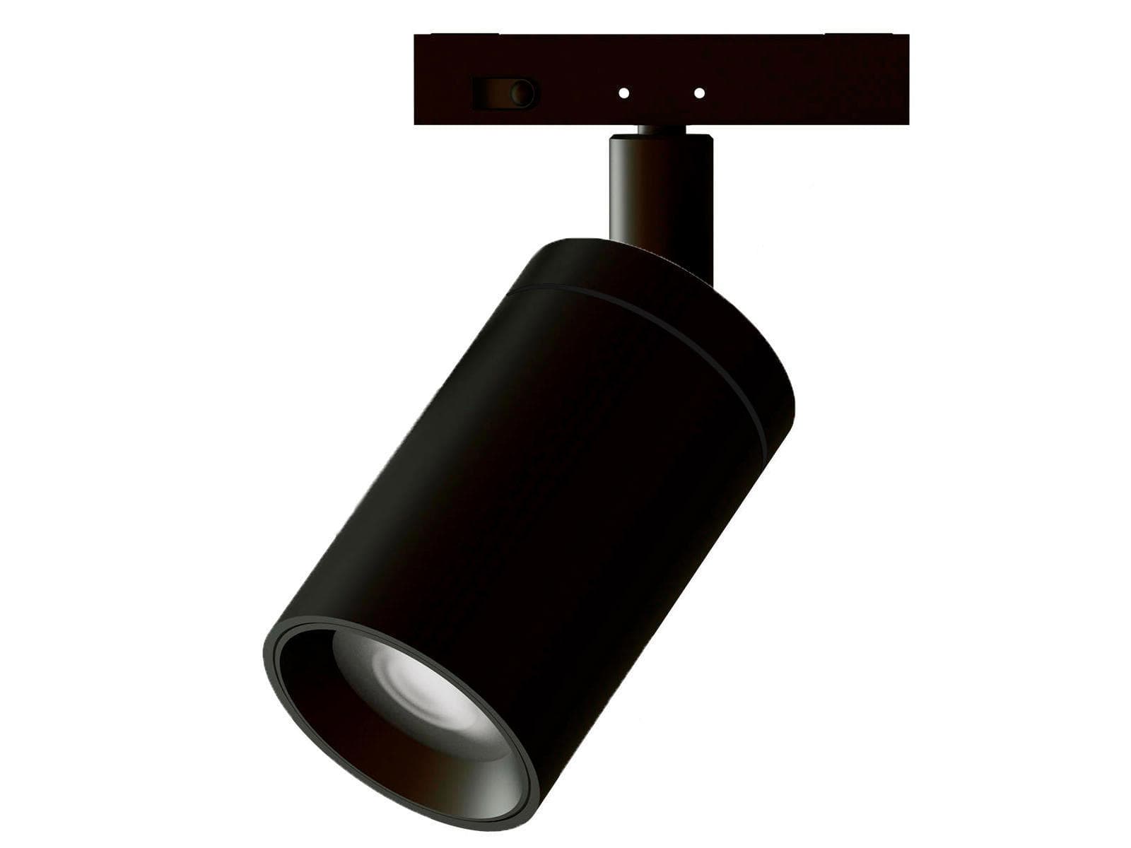 CLICK Zoom LED Skinnespot 6W, 24V, 3000K, Dæmpbar, Ra90 - Sort