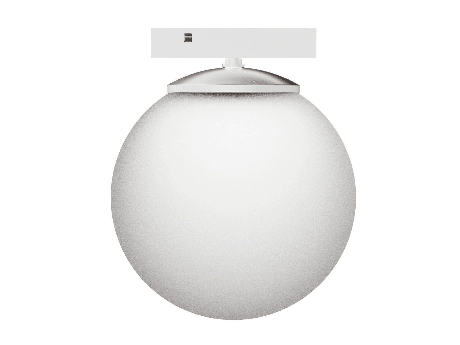CLICK Kugle LED Lampe 7W, 24V, 3000K, Dæmpbar, Ra90 - Hvid