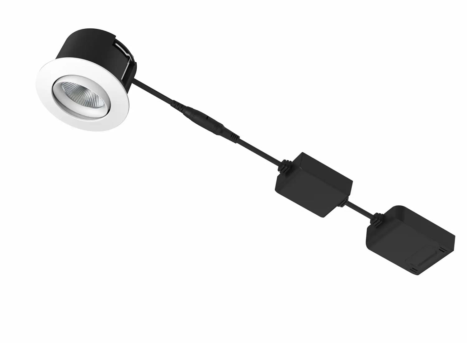 Supreme LED Indbygningsspot 7W i 2700K, Ra98, 230V - Hvid