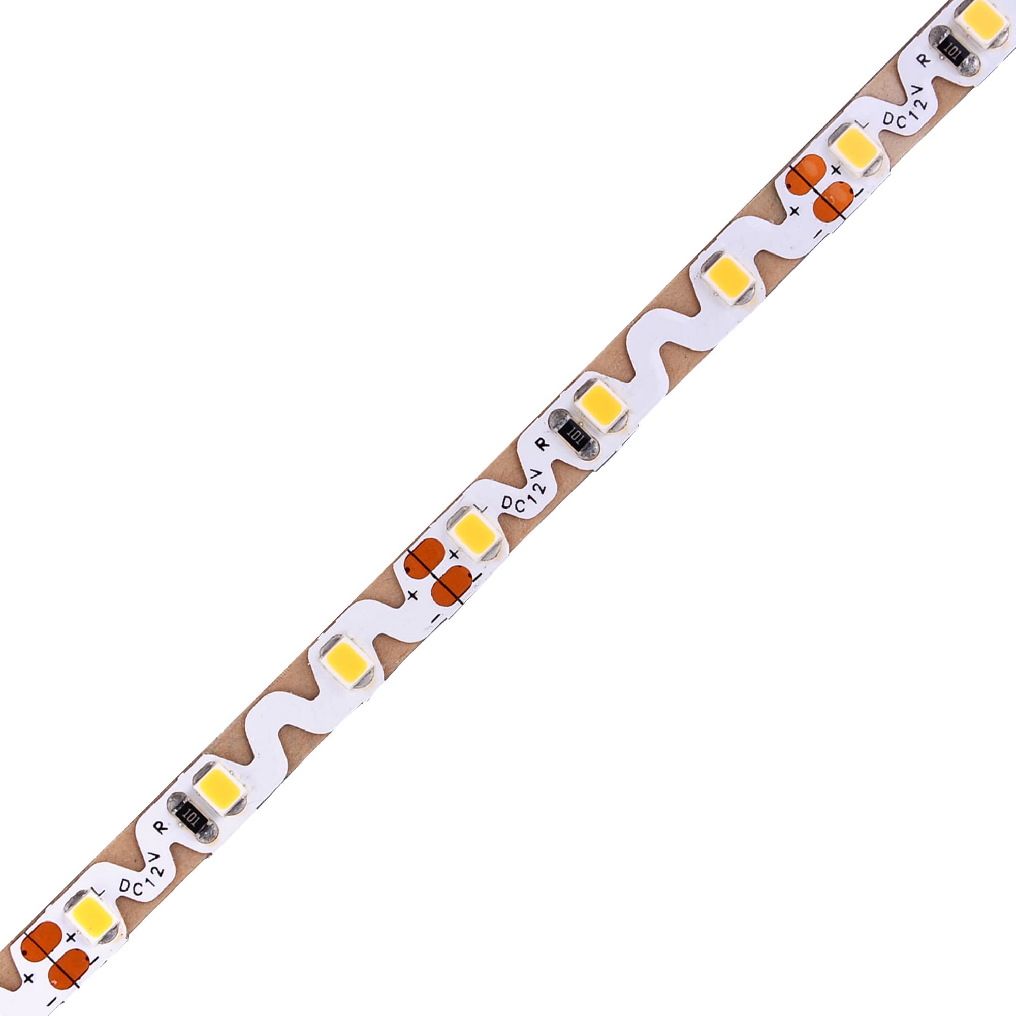 DKL Fleksibel LED Strip 12V i 3000K, 7,2W/m, IP20, Ra92 - 5 Meter