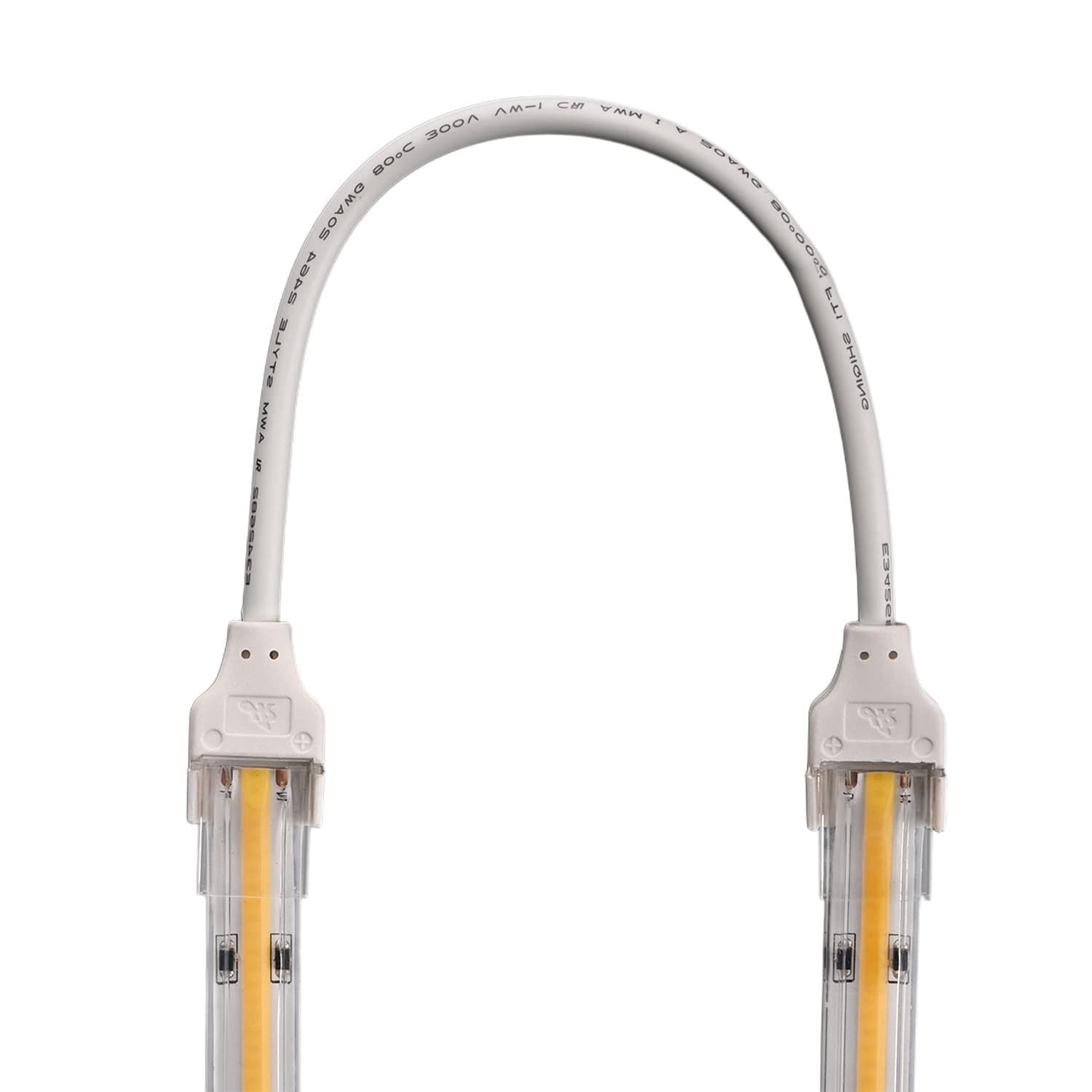 Mellemled/Vinkelstykke 15 cm. (Til CUT12 Flex COB LED Strip 230V)