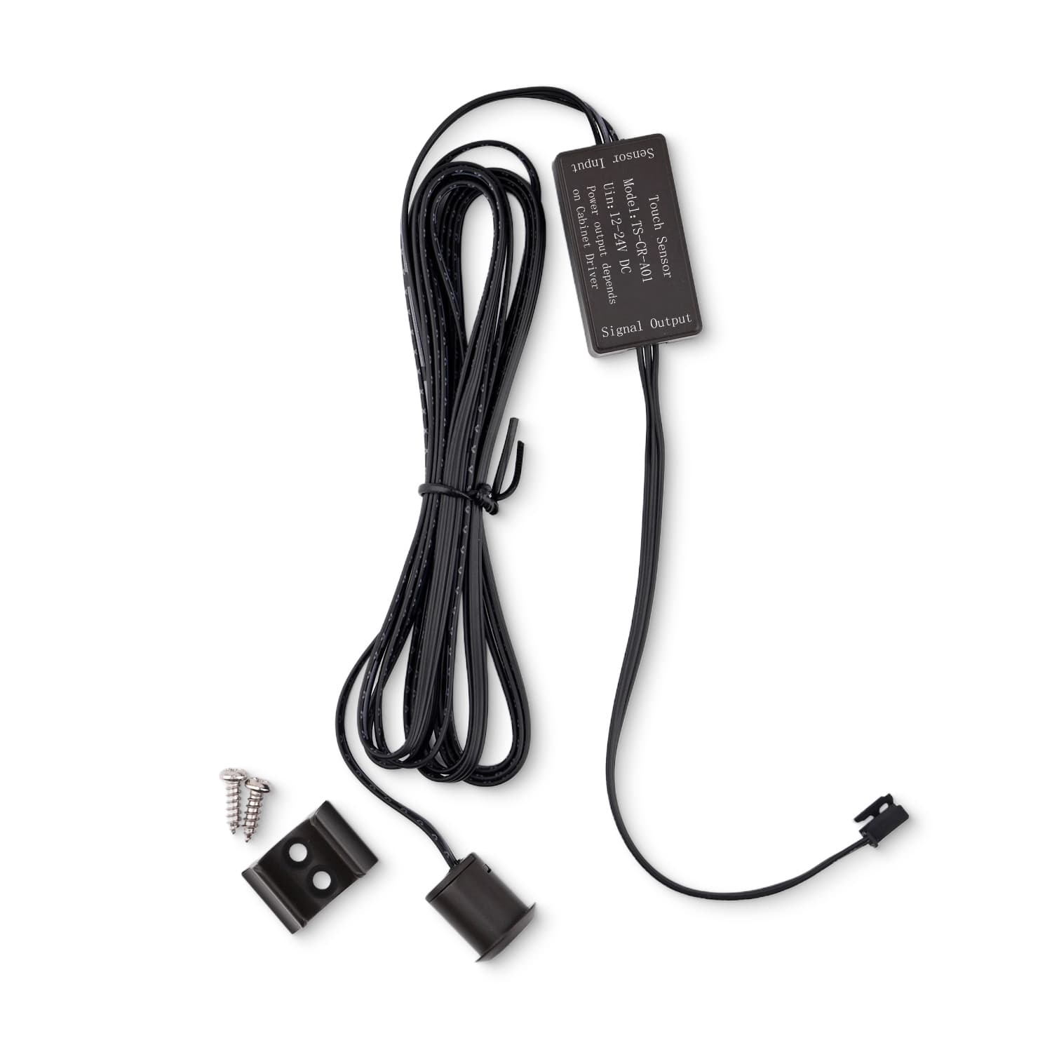 Mini Touch Kontakt Til Cabinet LED Driver - Sort