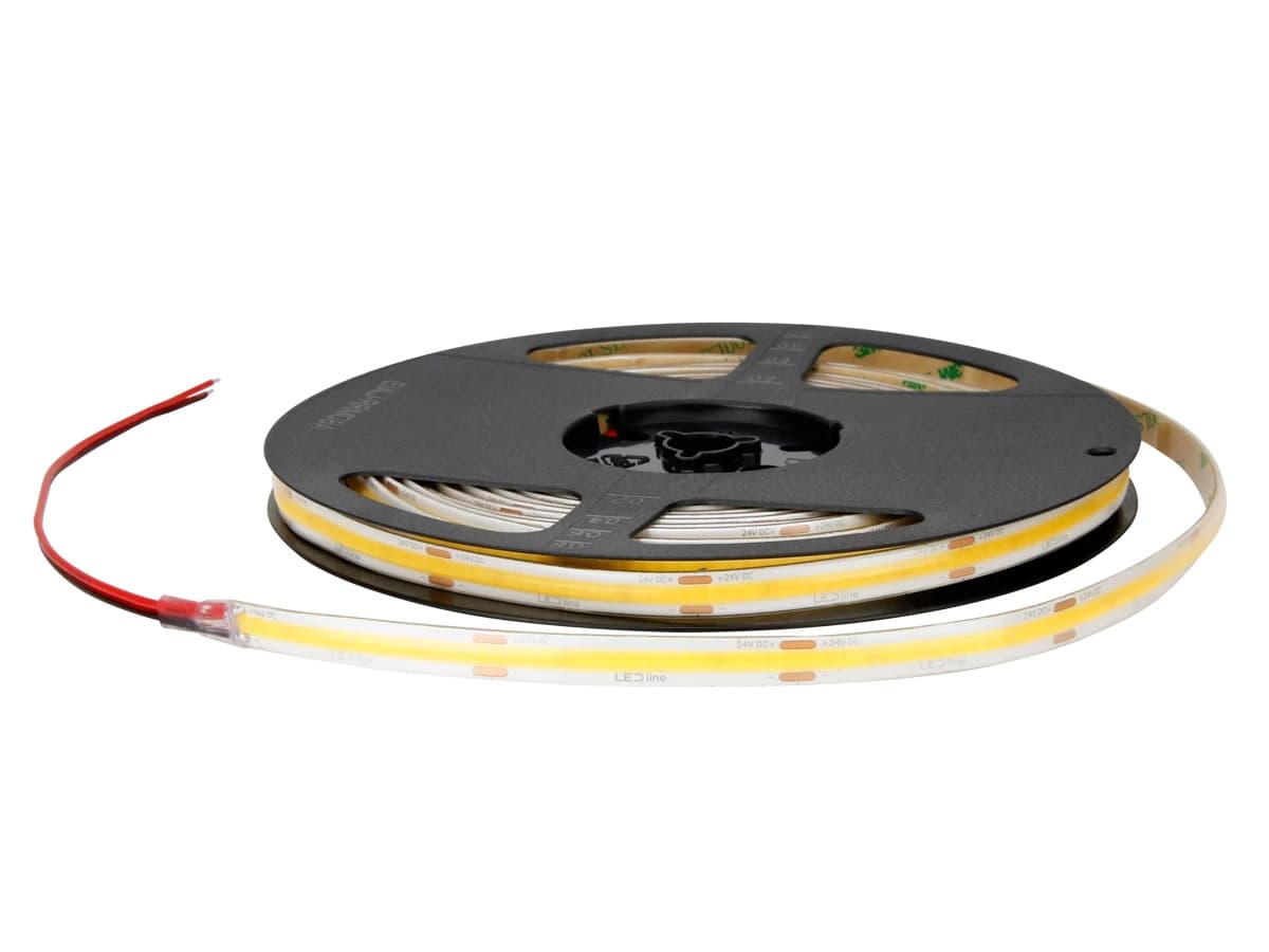 PRIME COB LED Strip i 3000K, 24V, 14W/m, IP66, Ra90 - 5 Meter