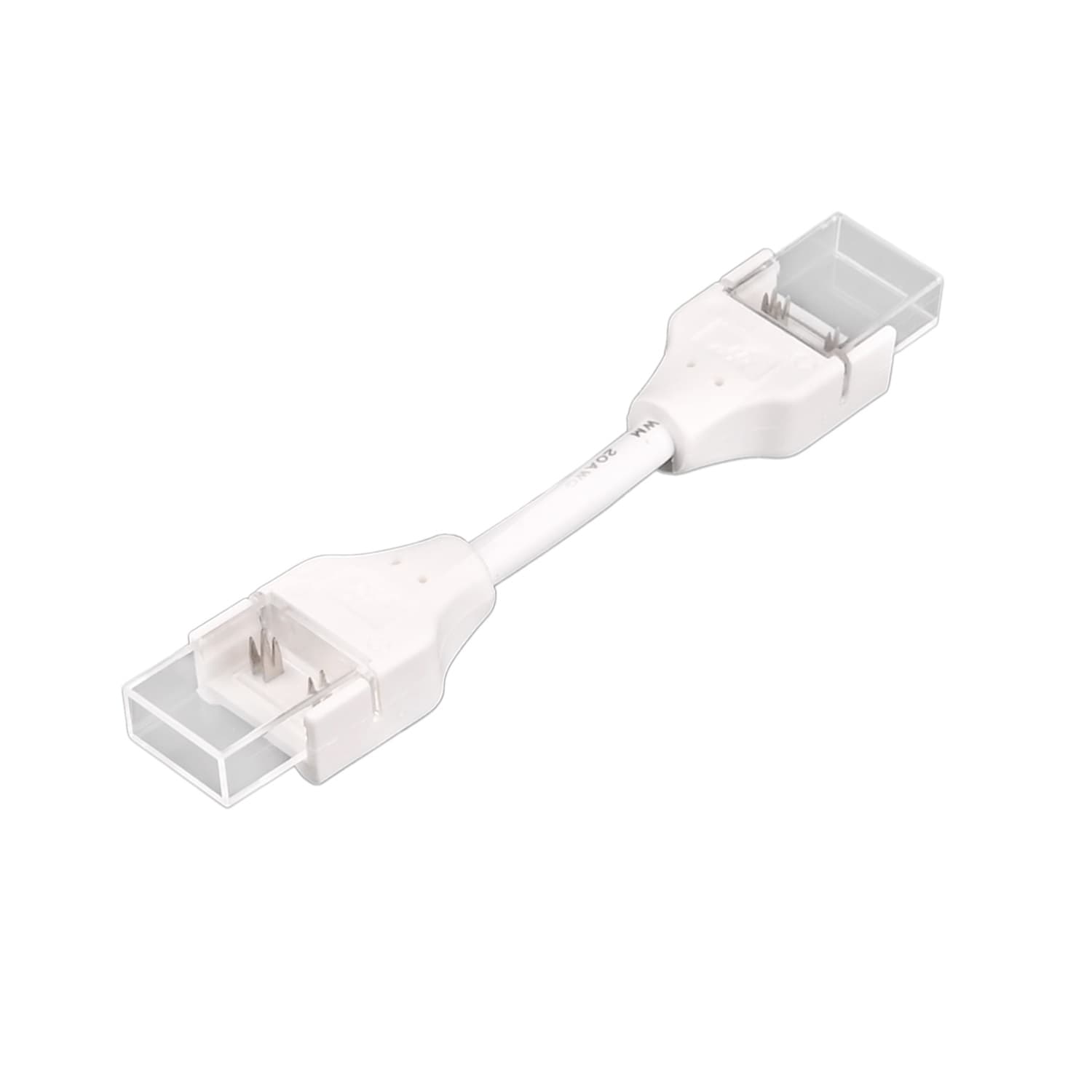 Mellemled/Vinkelstykke Til 24V COB LED Strip IP67, 10mm Bred