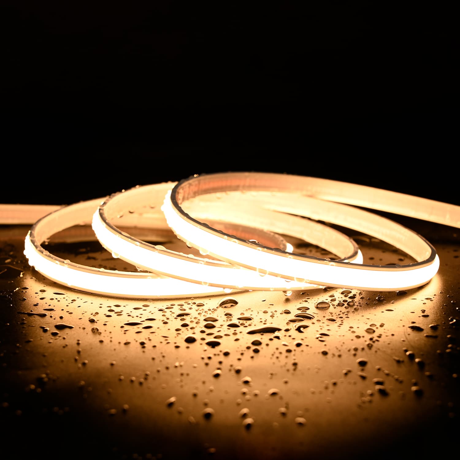 DKL NEON COB LED Strip IP67 i 3000K, 10W, 24V, Ra90, Dæmpbar