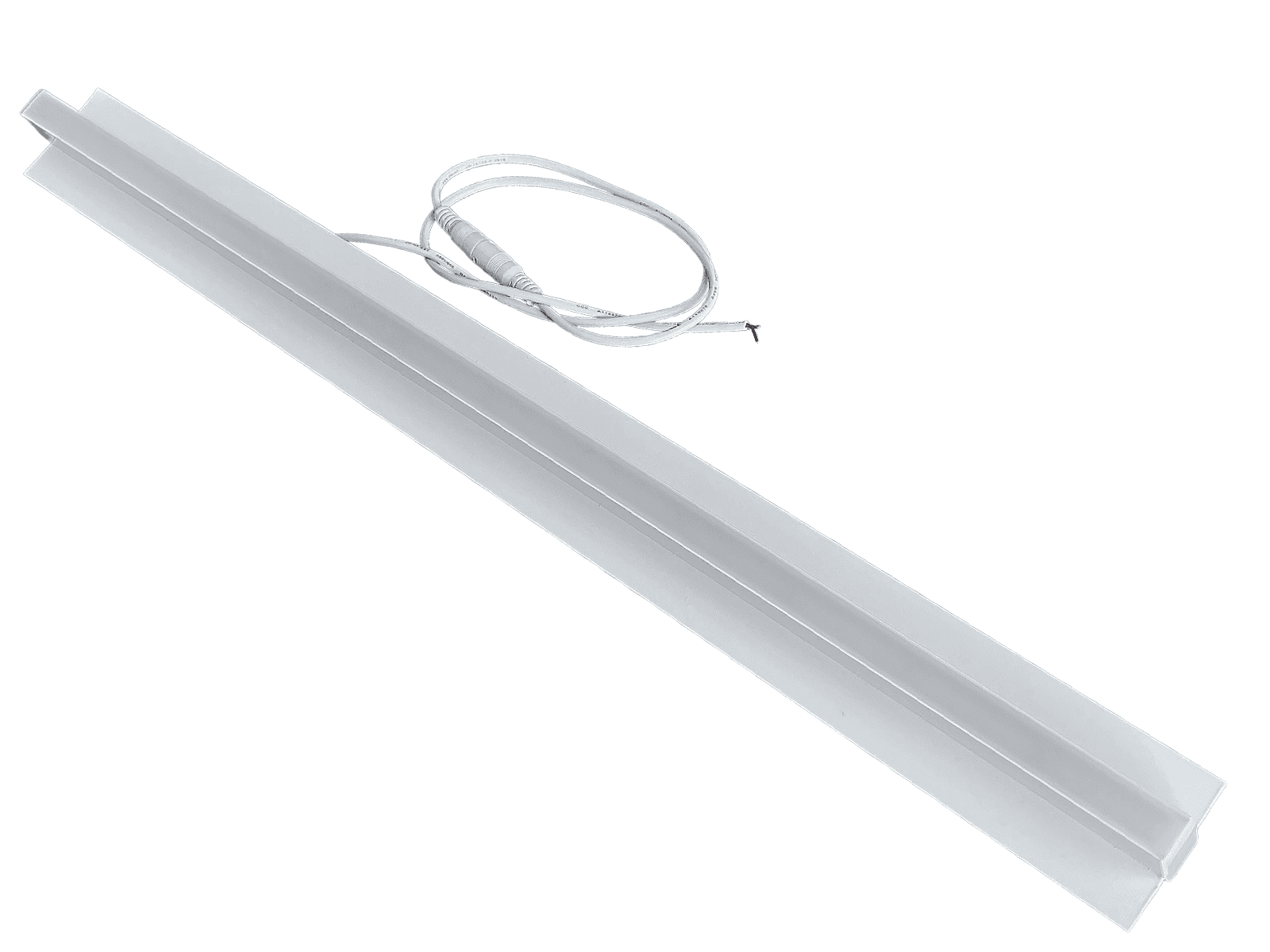 Troldtekt LED Lysskinne i 3000K, 24V, 17W, Dæmpbar, 60 cm. - Hvid