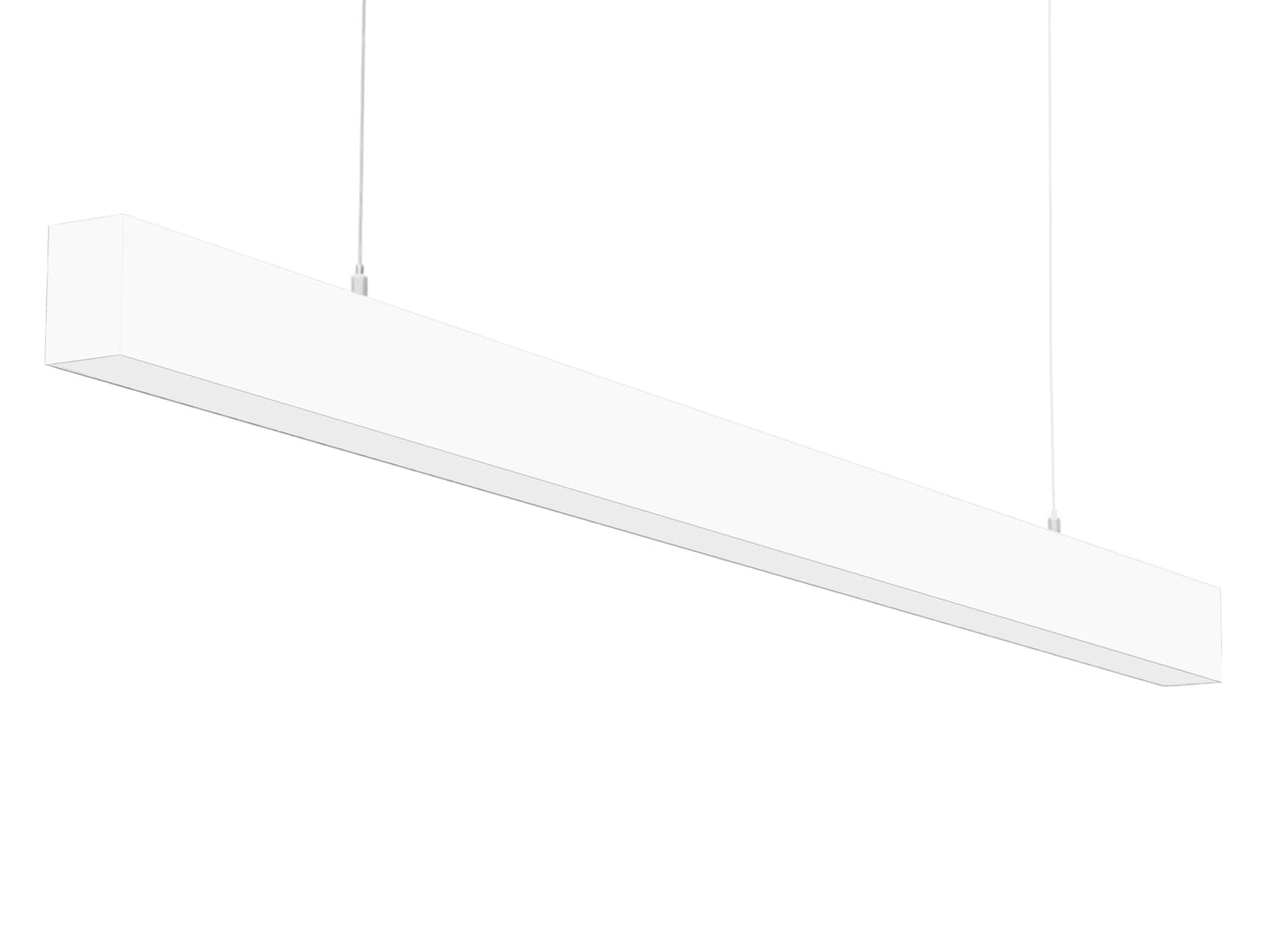 Pendel LED Kontorarmatur 38W i CCT (2800K/4500K/6000K) - Hvid