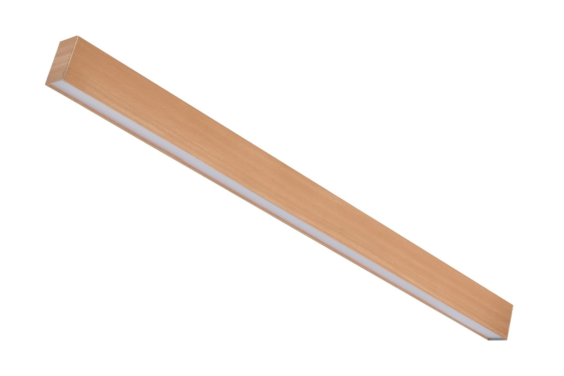 Pendel LED Kontorarmatur 38W i CCT (2800K/4500K/6000K) - Træ Look