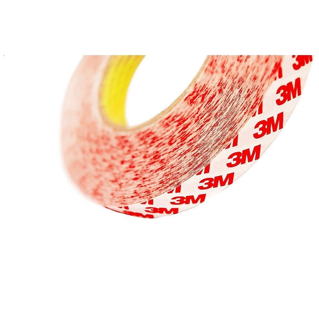 Dobbeltklæbende 3M Tape - 9mm Bred - 4,5 Meter Rulle