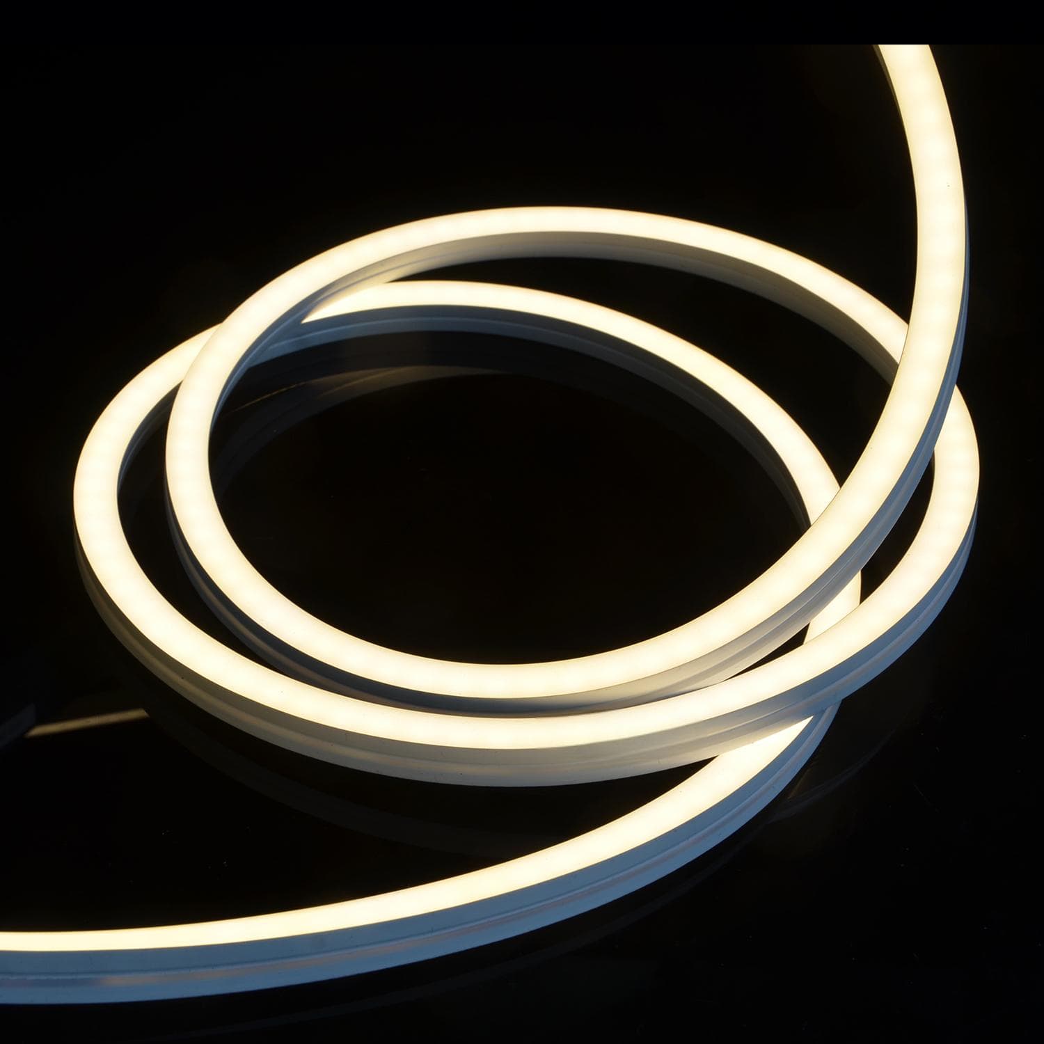 NEON FLEX LED Strip 10x10mm, 2700K, 10W, 24V, IP67, Dim - 20 Meter