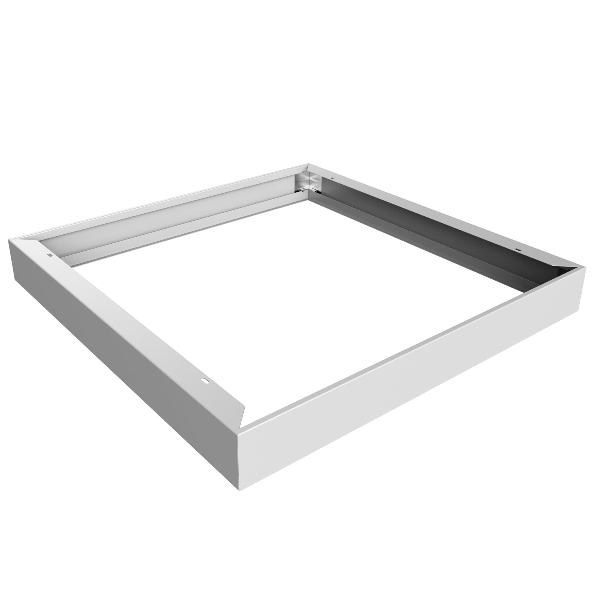 Smart Fit Påbygningsramme (43 mm Høj) Til 60x60 LED Panel - Hvid